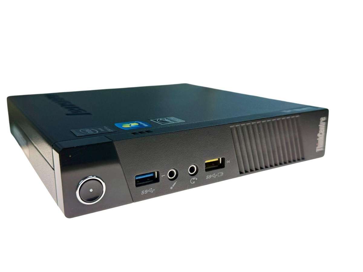 Lenovo ThinkCentre M93pro Tiny 500GB HDD Base i5 3.2GHz 4GB RAM Ultra-Compact Desktop