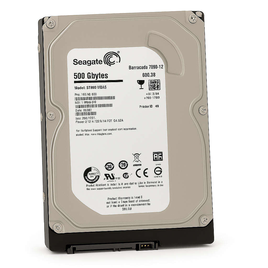 Seagate Barracuda 7200.12  500GB SATA3 6.0Gb/s Desktop Hard Drive