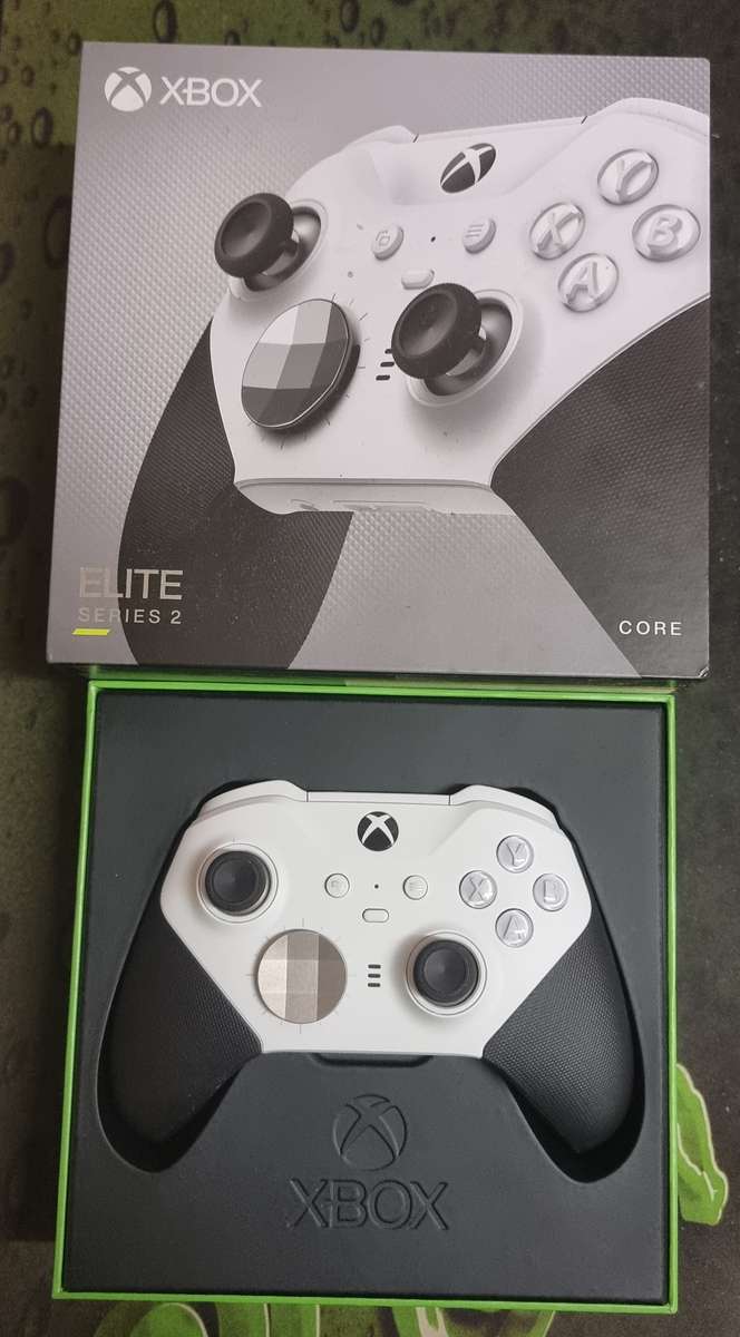 Xbox ELITE Series 2 CORE Controller - White - Original (new please read)