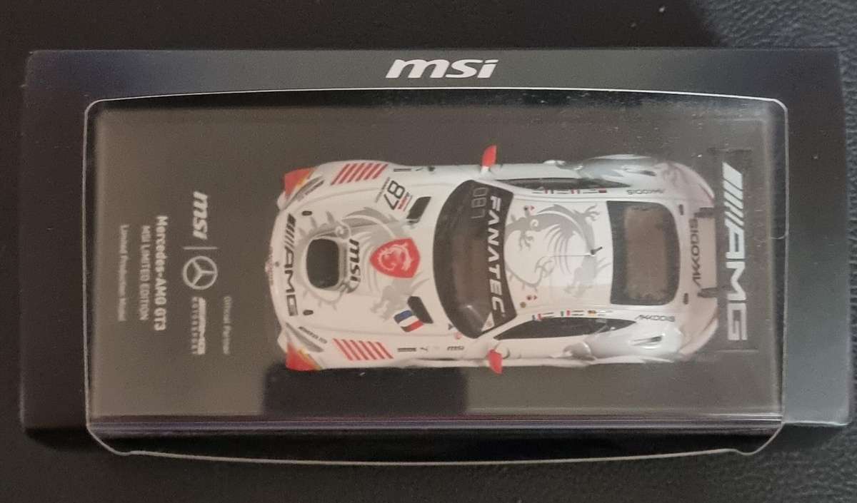 Tarmac Works - 1:43 collectors model Mercedes AMG GT3 24 hours of spa 2023