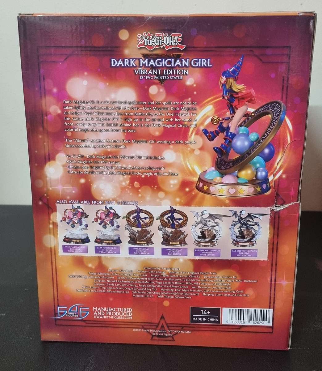 First 4 Figures - Yu-Gi-Oh! Dark Magician Girl (Standard Vibrant Edition) Statue