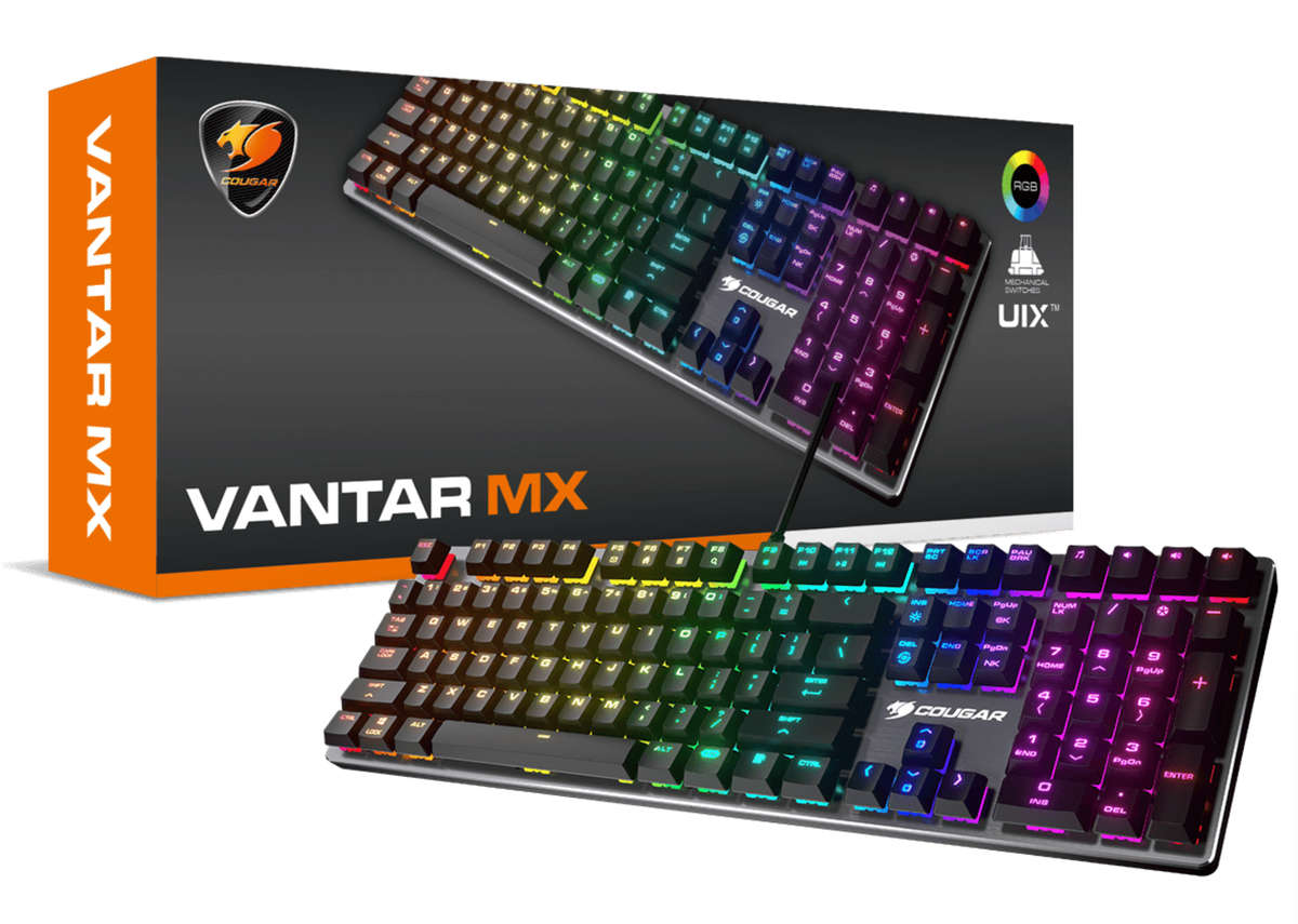 Cougar VANTAR MX Gaming Keyboard-Red Switch