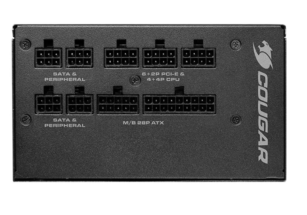 Cougar GEX750W - Fully Modular - 80 Plus GOLD Certified Power Supply