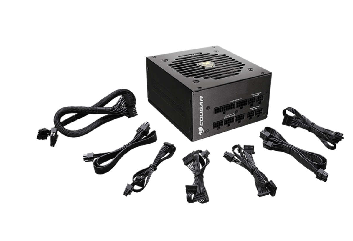 Cougar GEX750W - Fully Modular - 80 Plus GOLD Certified Power Supply