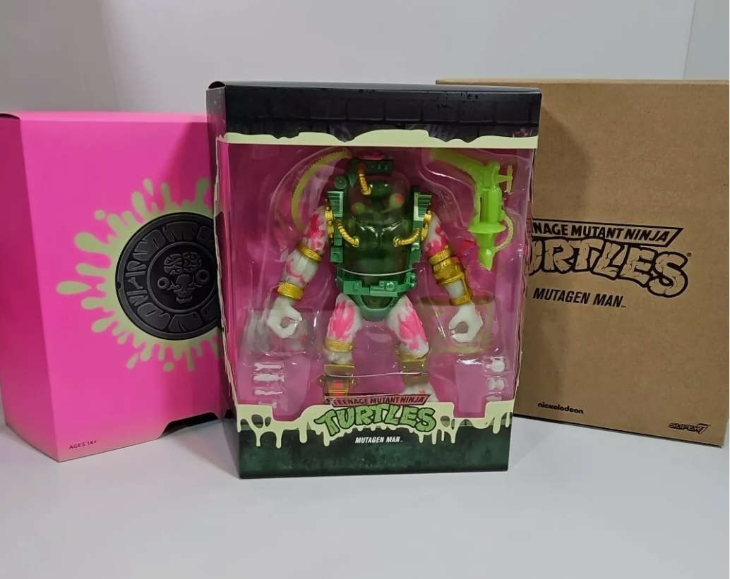 Super 7 Ultimates Mutagen Man (GLOW IN THE DARK Exclusive) TMNT