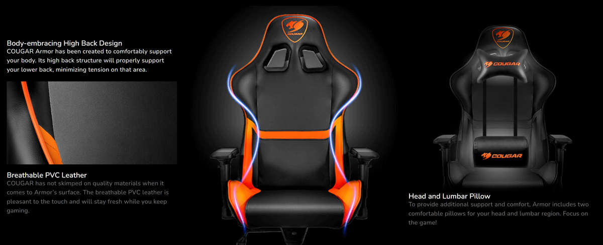 COUGAR Armor Gaming Chair (Black)
