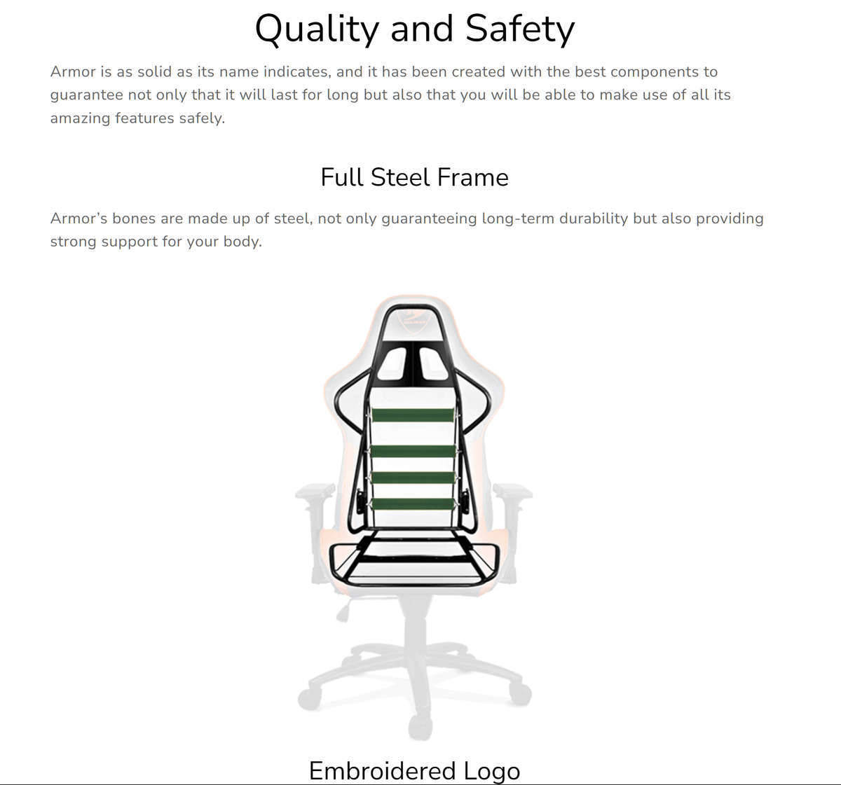 COUGAR Armor Gaming Chair (Black)