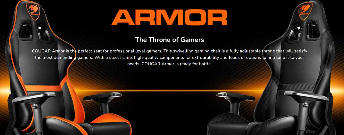 COUGAR Armor Gaming Chair (Black)