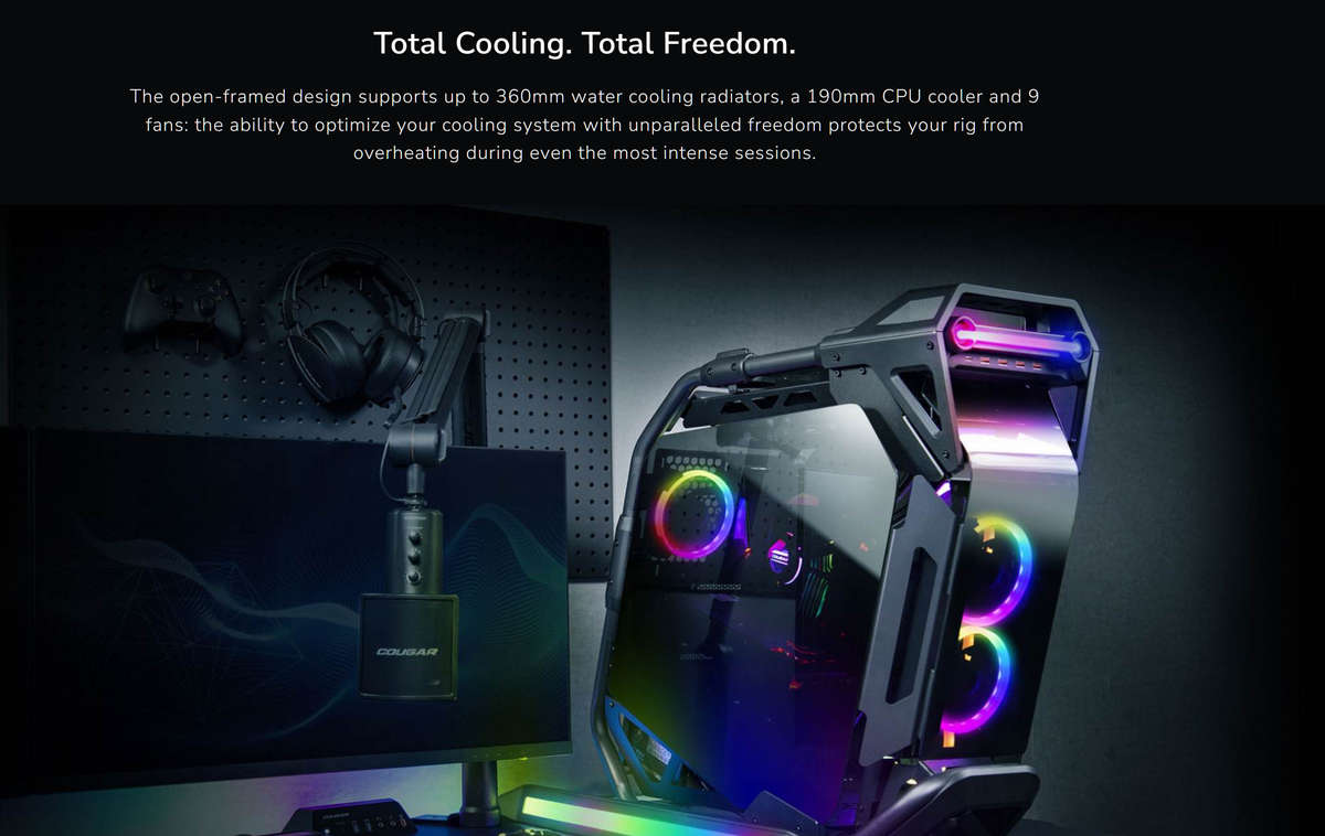 Cougar Cratus Ultimate ARGB Mid Tower Case