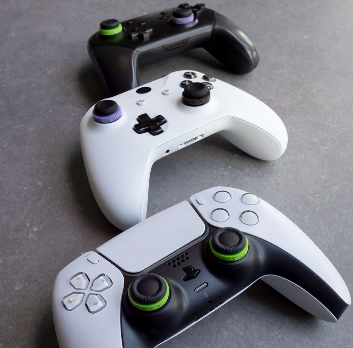 Kontrolfreek Precision Rings Mixed Pack (Purple, Green, & Black)