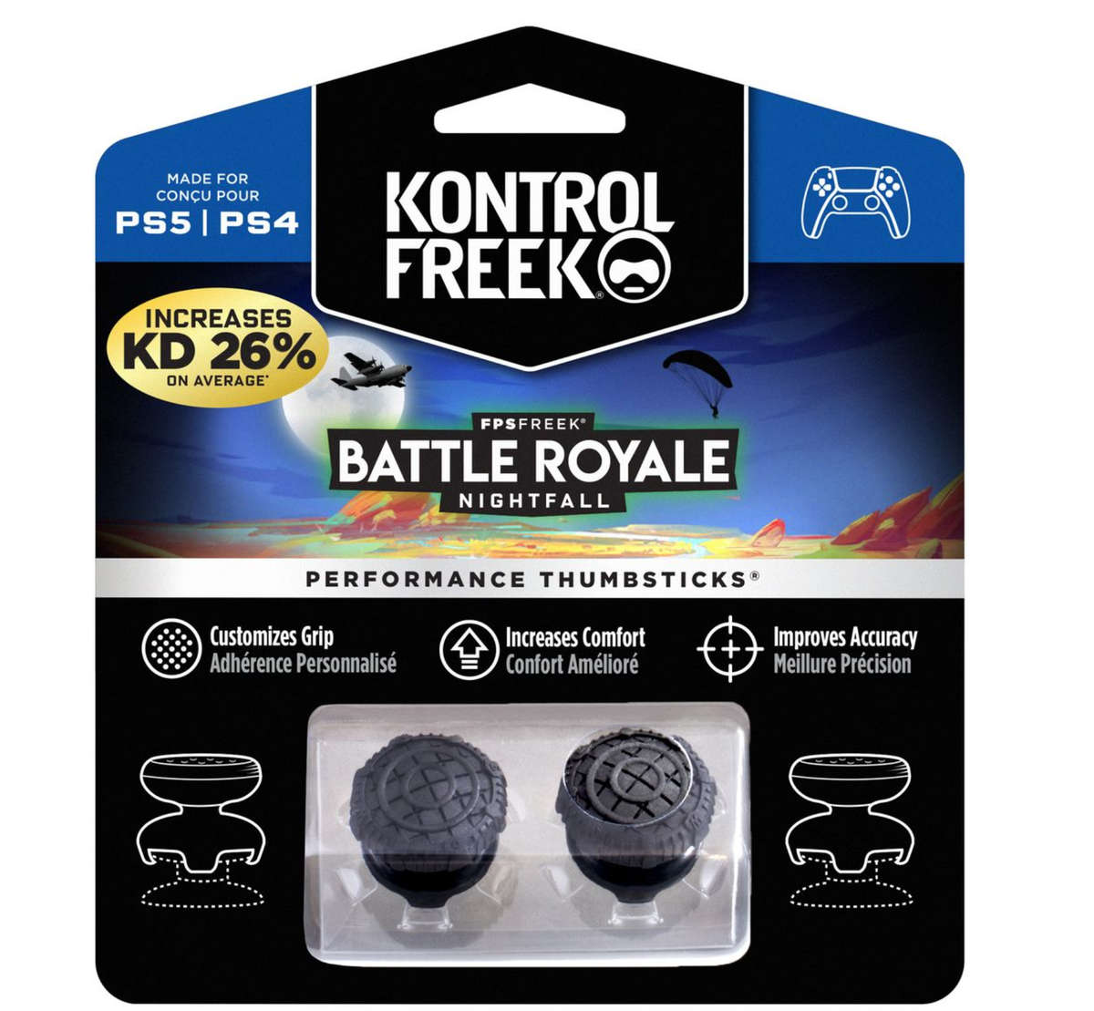 Kontrolfreek FPS Freek Nightfall PS5/PS4