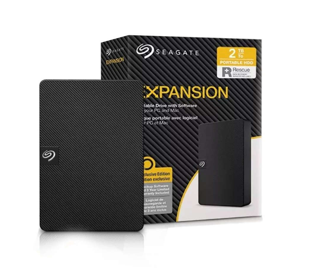 Seagate Expansion 2TB Portable Hard Drive - 2TB - USB 3.0