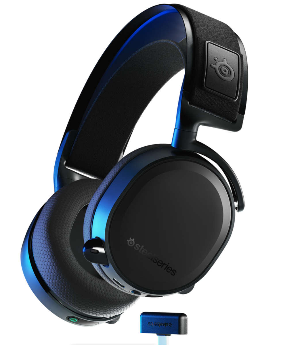 steelseries arctis 7P+ Wireless Gaming Headset - black - PS5