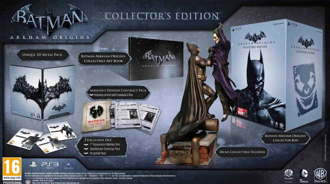 Batman Arkham Origins - Collectors Edition - PS3