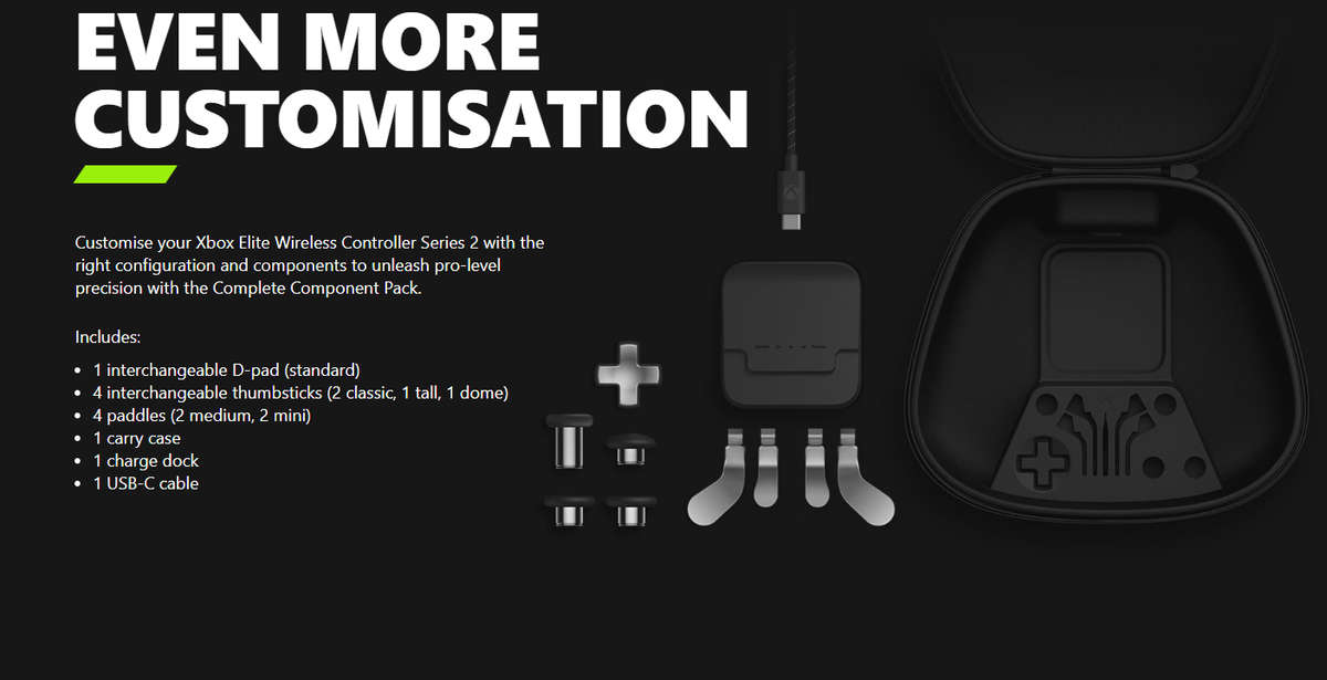 Xbox ELITE Series 2 Original Component Pack