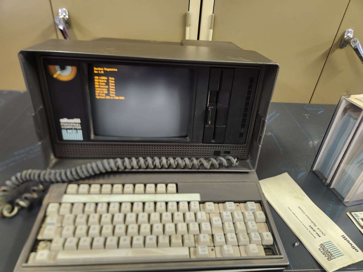 Olivetti M21 Portable Computer.