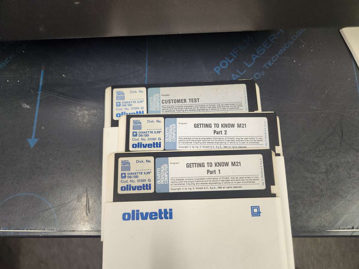 Olivetti M21 Portable Computer.