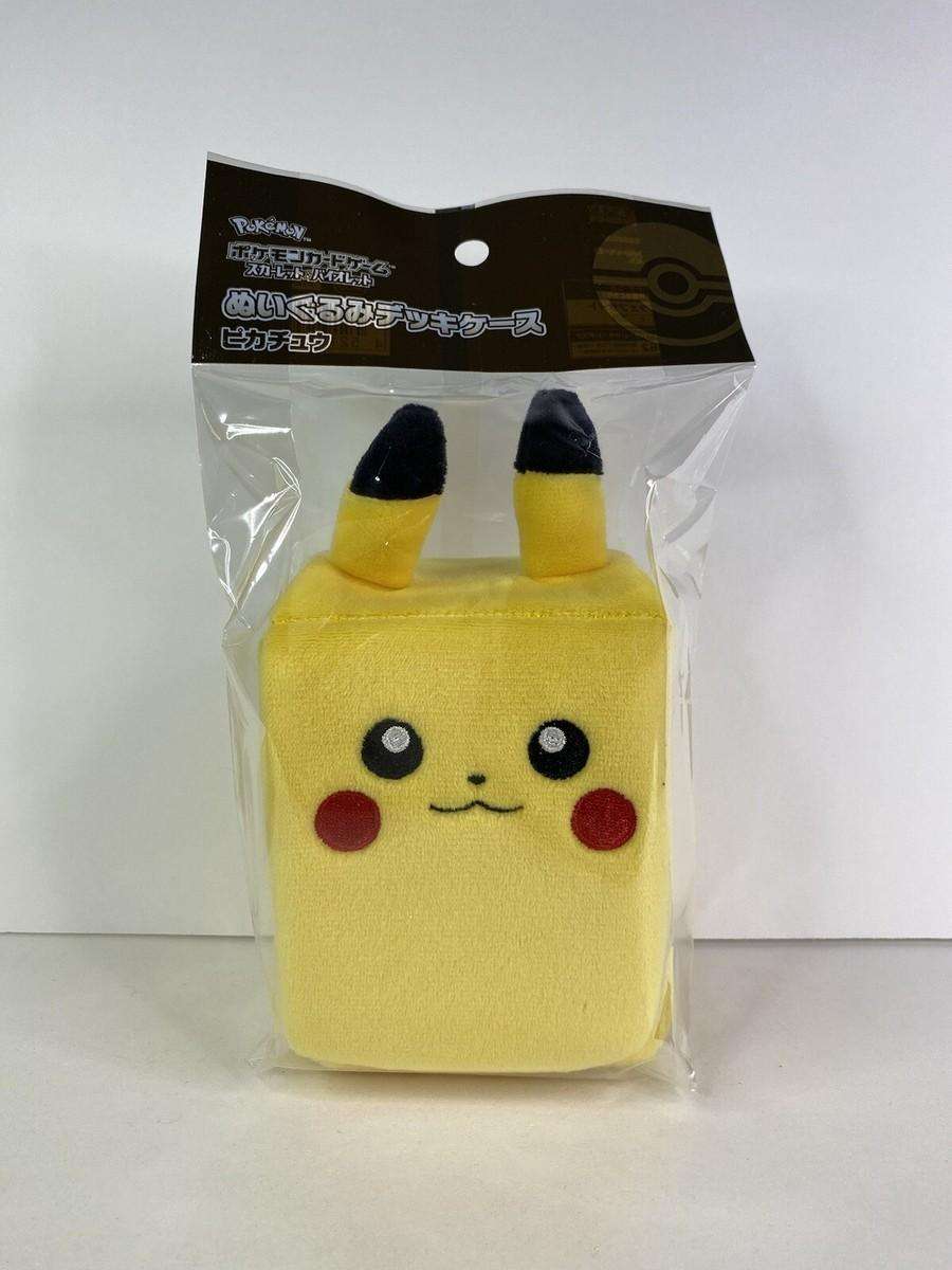 Pikachu Plush Deck Box (From Pokémon Center Japan)