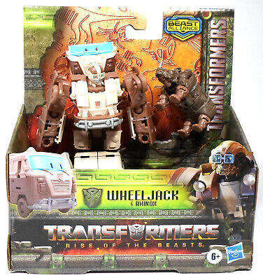 Transformers - Rise of the Beasts - Wheeljack & Rhinox - Beast Alliance