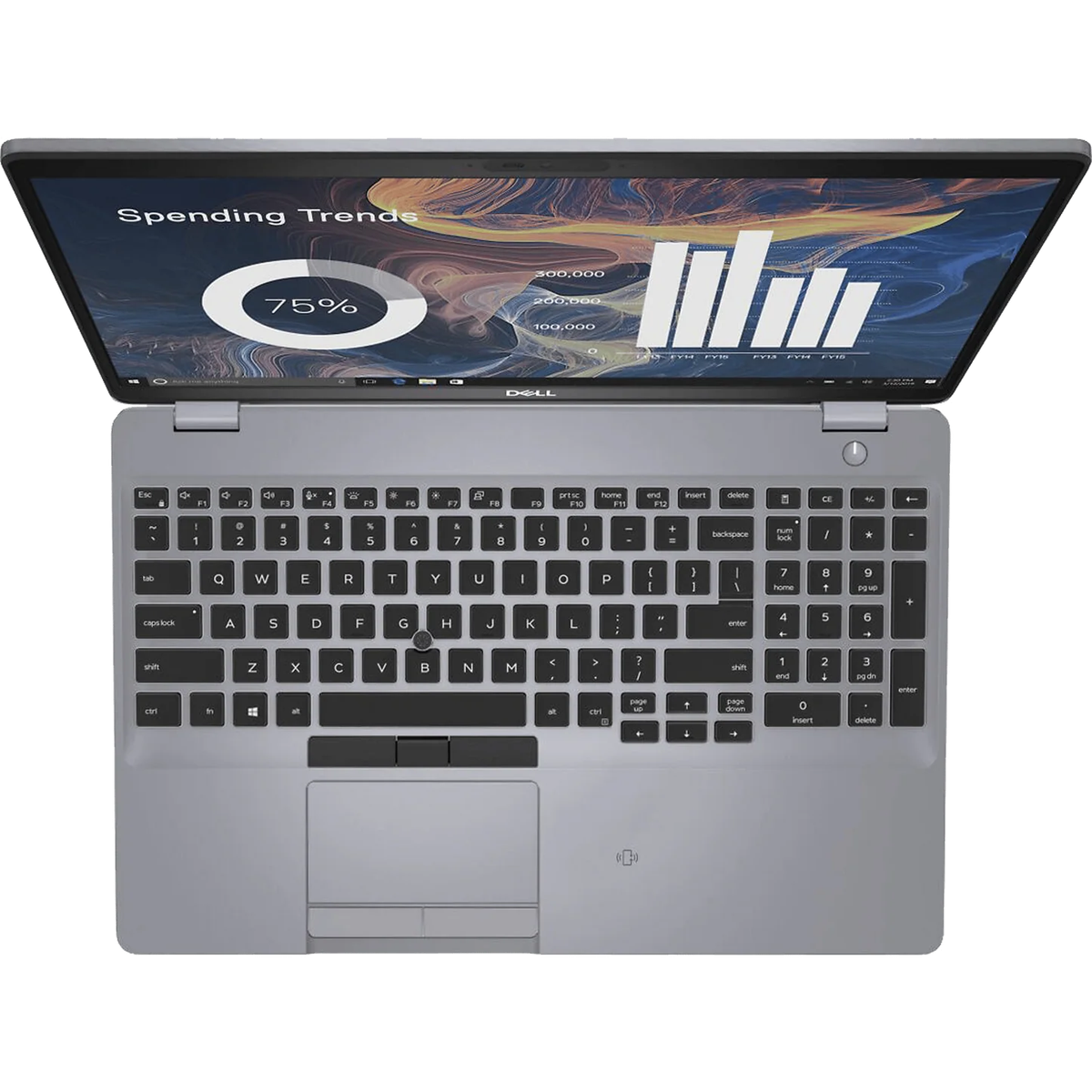 Dell Latitude 5510 15.6-inch Intel Core i7 10th Gen 8GB RAM 256GB SSD - Windows 11 Office 2024