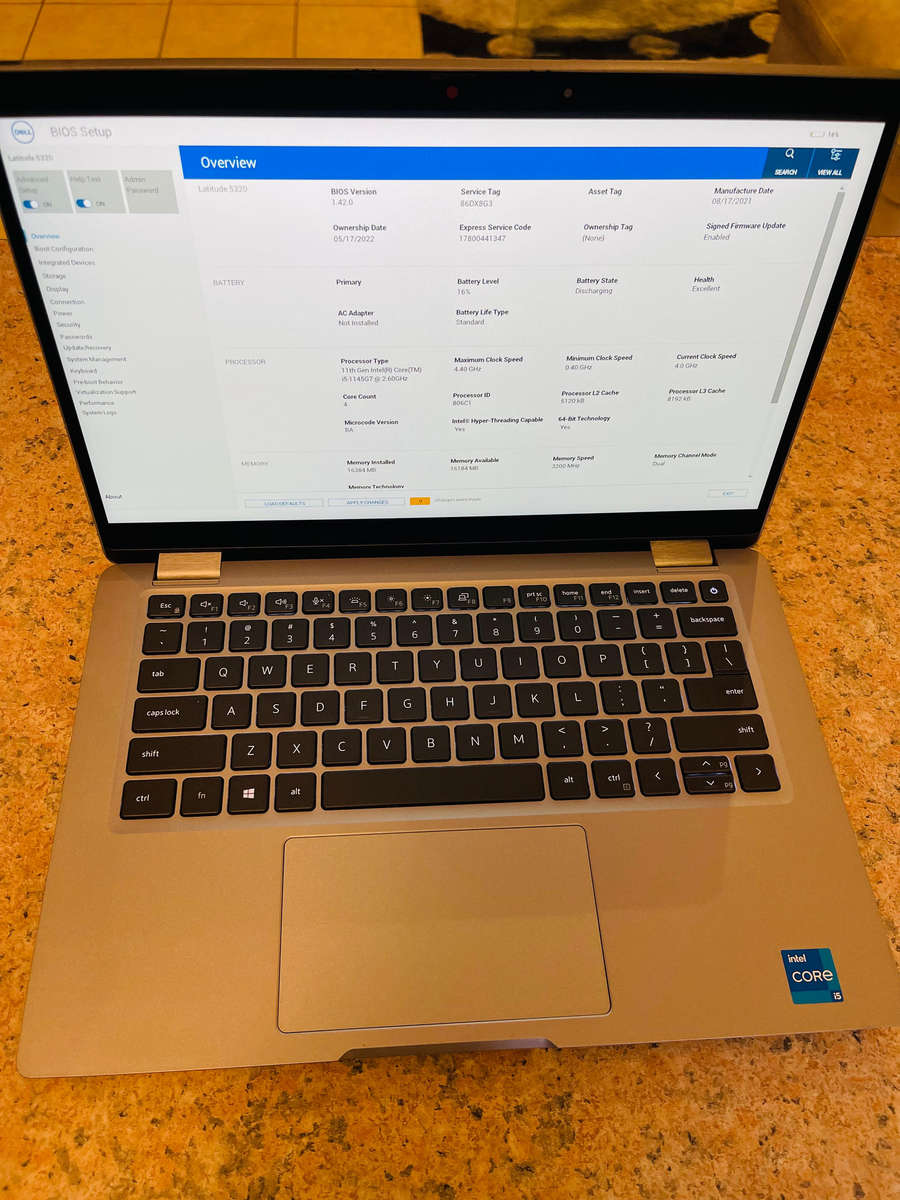 Dell Latitude 5320 Touchscreen QuadCore i5 11th Gen 16GB RAM 1TB SSD Windows 11 Pro Office 2021