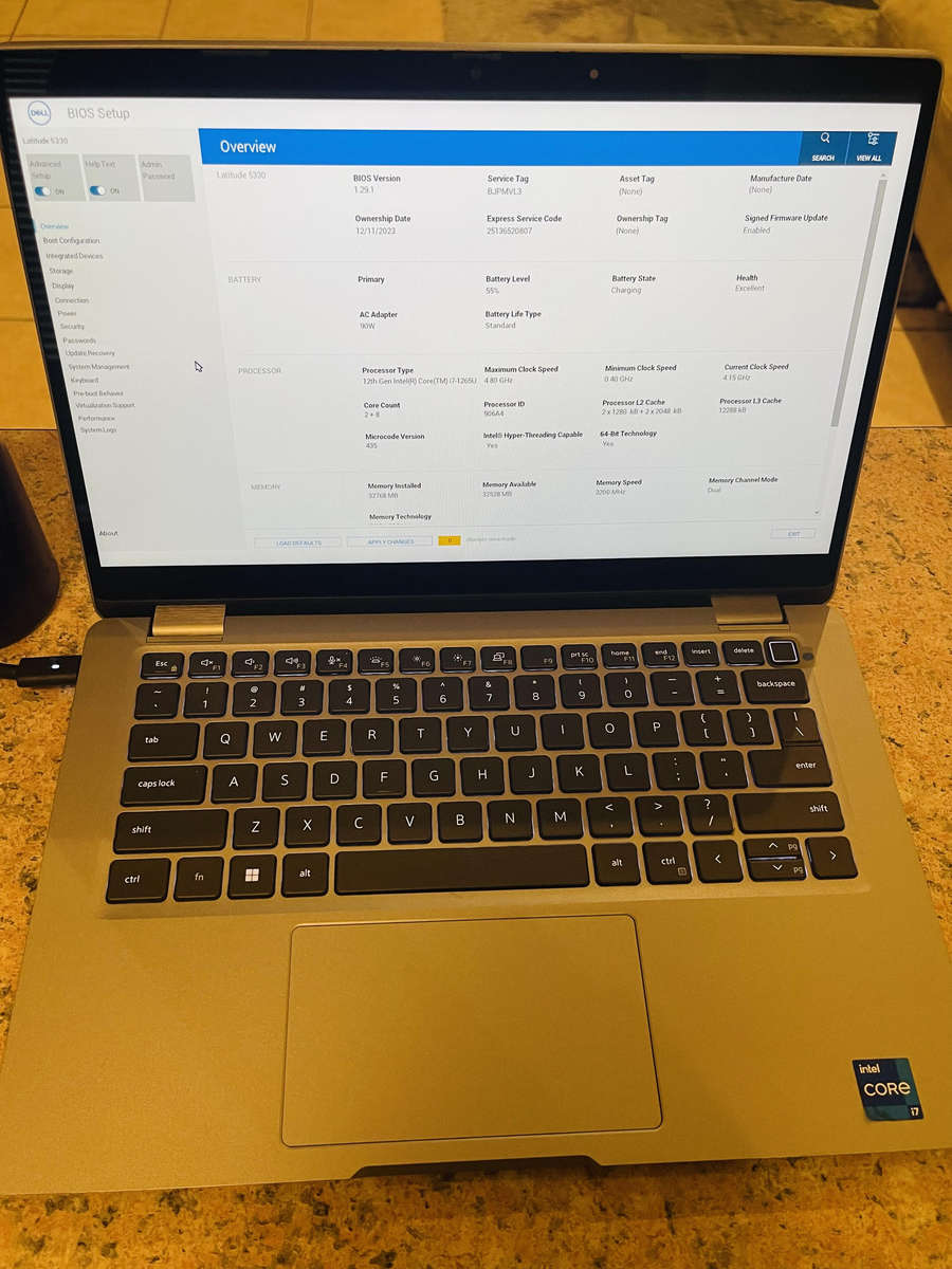 Dell Latitude 5330 Touchscreen QuadCore i7 12th Gen 32GB RAM 1TB SSD Windows 11 Pro Office 2024