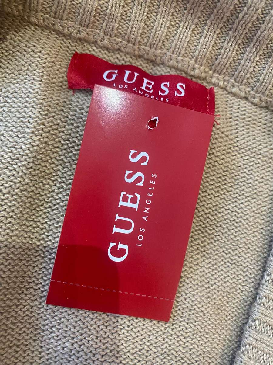 Original Guess Mens Jersey Cardigan ( Medium )