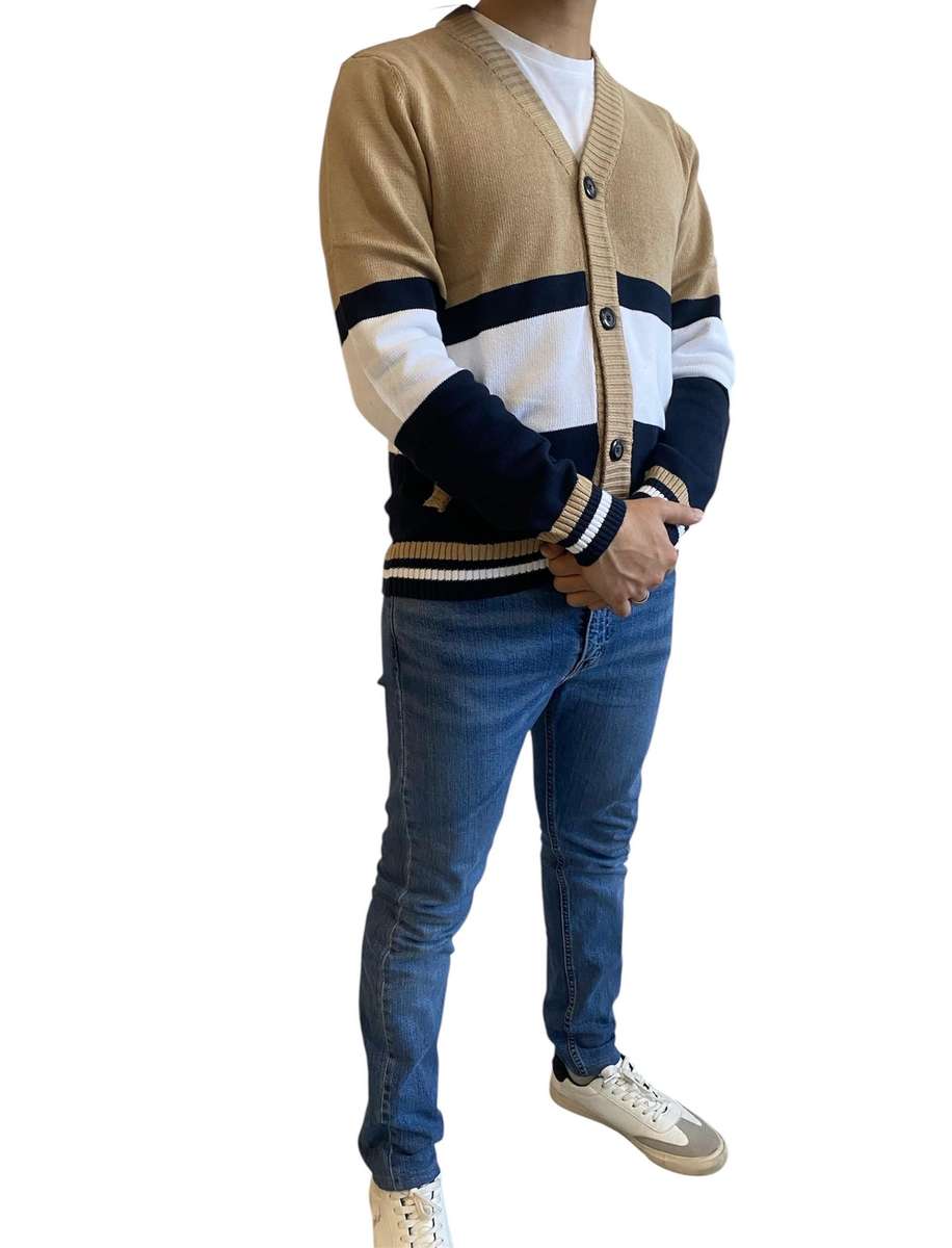 Original Guess Mens Jersey Cardigan ( Medium )