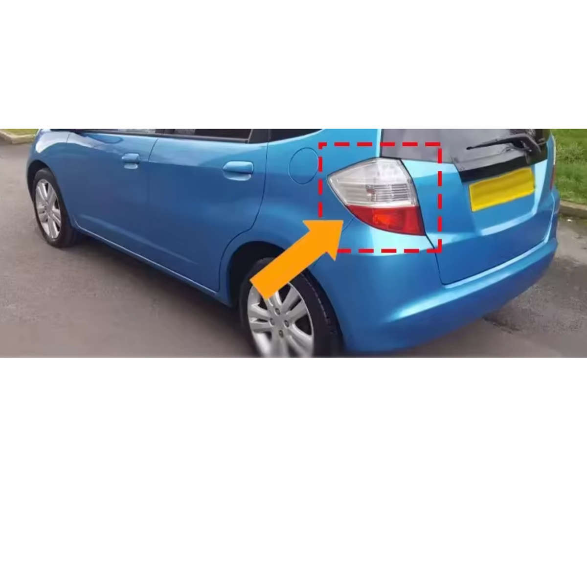 Funki Fox Honda Jazz Outer Tail Light for 2009-2011 - Left Side