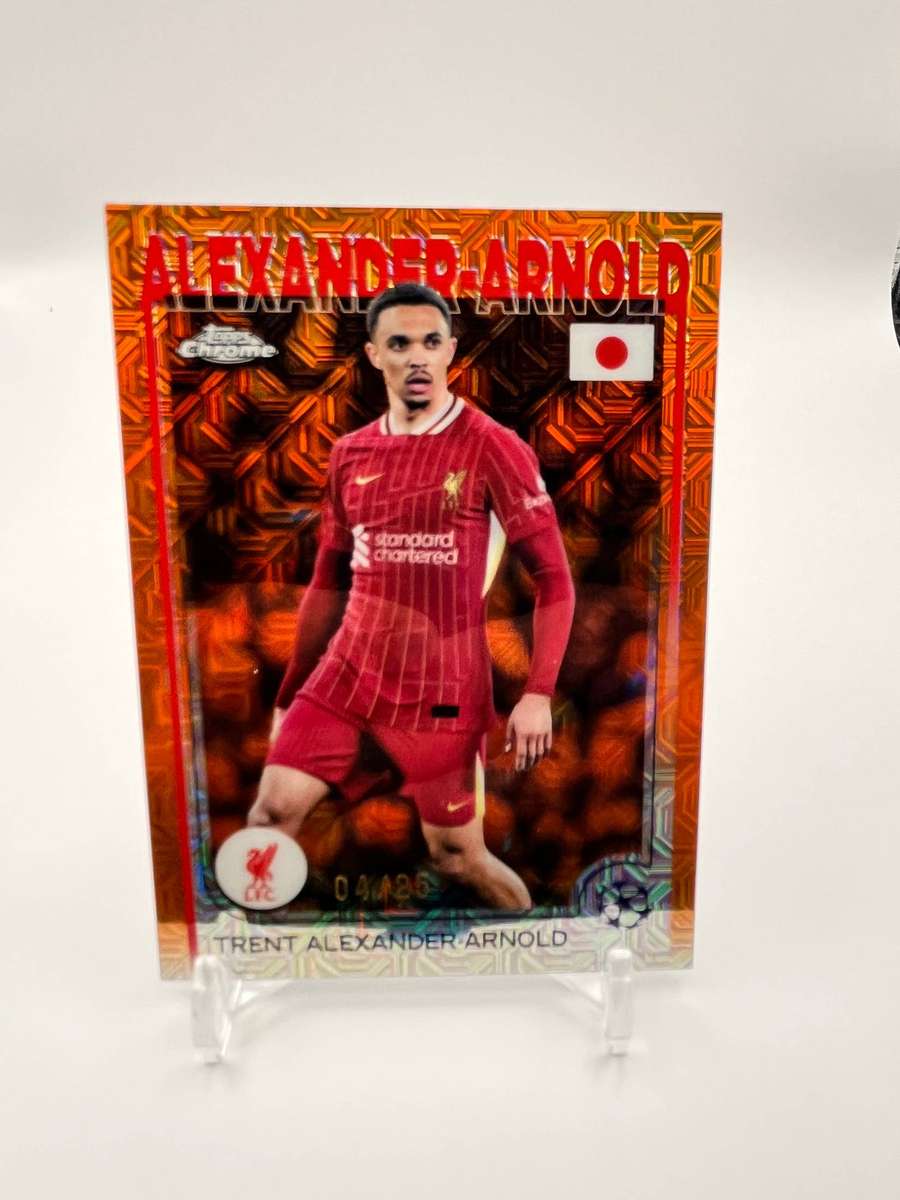 Topps Chrome 2024-25 UCC Trent Alexander-Arnold Japan Edition Orange /25