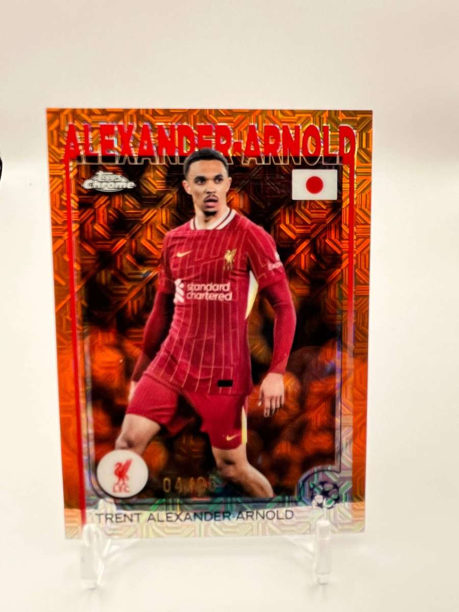 Topps Chrome 2024-25 UCC Trent Alexander-Arnold Japan Edition Orange /25