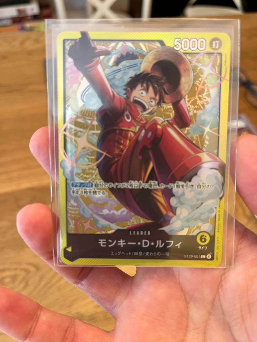 Monkey D. Luffy ST29-001 L Stard Deck (EGGHEAD) - ONE PIECE Card Game Japanese