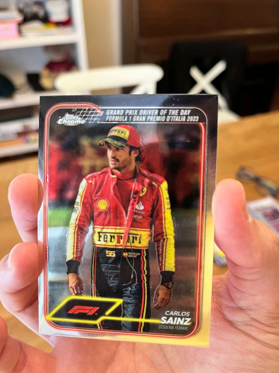  2024 Topps Chrome Formula 1 Carlos Sainz 