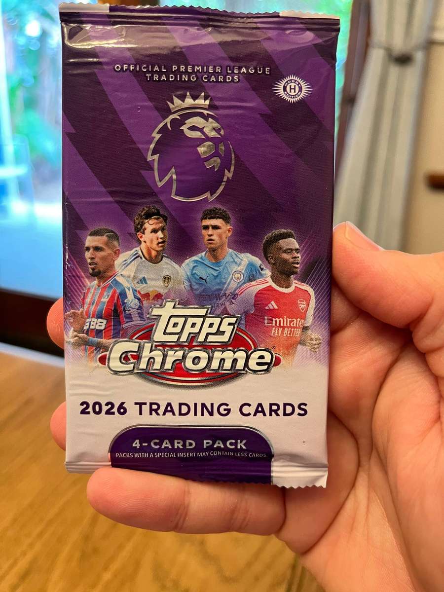  2025/26 Topps Hobby Box SEALED Premier League Pack x 1 