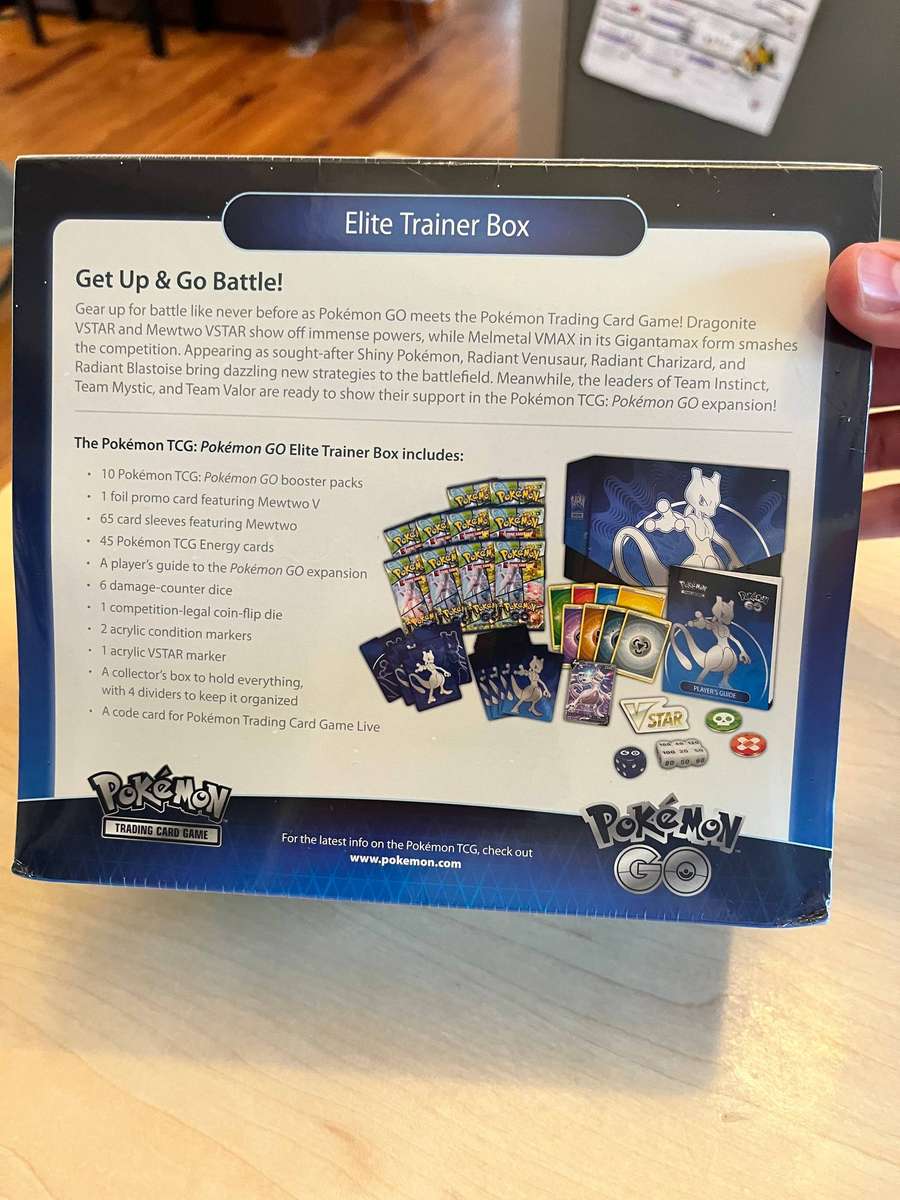  Pokemon TCG Mewtwo Elite Trainer Box Pokemon GO ETB Brand New 