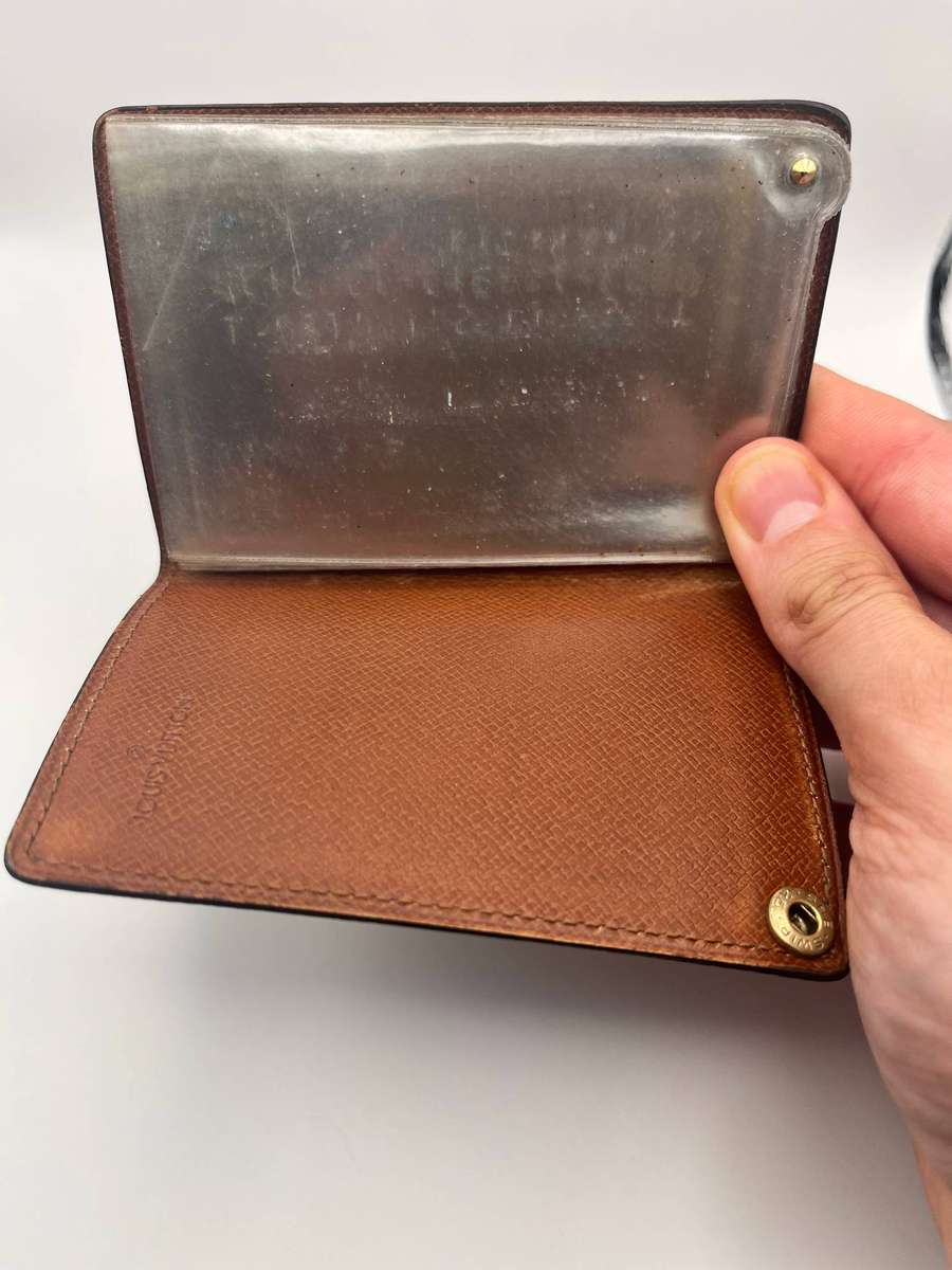 Louis Vuitton Monogram Port-Carte Crédit Pression Card Case