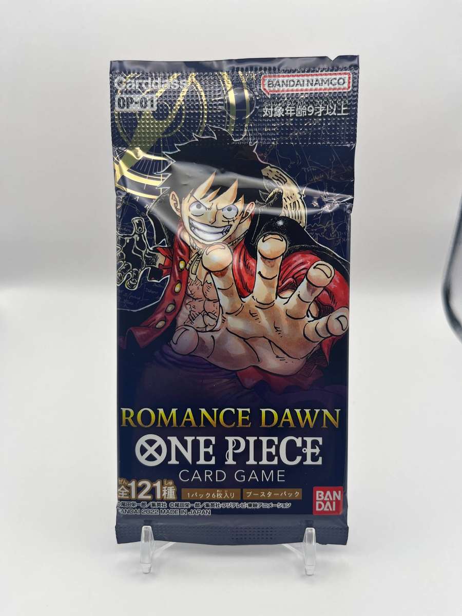 ONE PIECE TCG: Romance Dawn (OP-01) Booster Pack Japanese  Sealed x 1 