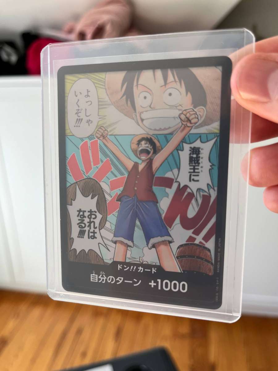 Monkey D Luffy Don!! Card Alt Art 2022 One Piece OP01 (Japanese) - MINT 