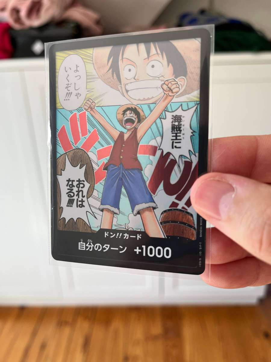 Monkey D Luffy Don!! Card Alt Art 2022 One Piece OP01 (Japanese) - MINT 
