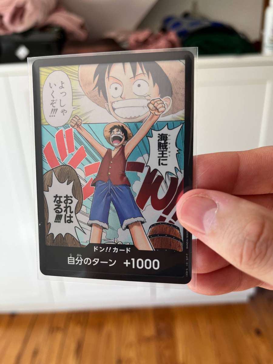 Monkey D Luffy Don!! Card Alt Art 2022 One Piece OP01 (Japanese) - MINT 