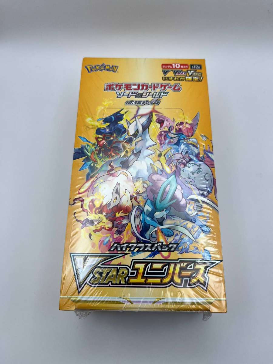  Pokémon TCG VSTAR Universe Booster Box (Japanese)  Sealed w/ Shrink Wrap 