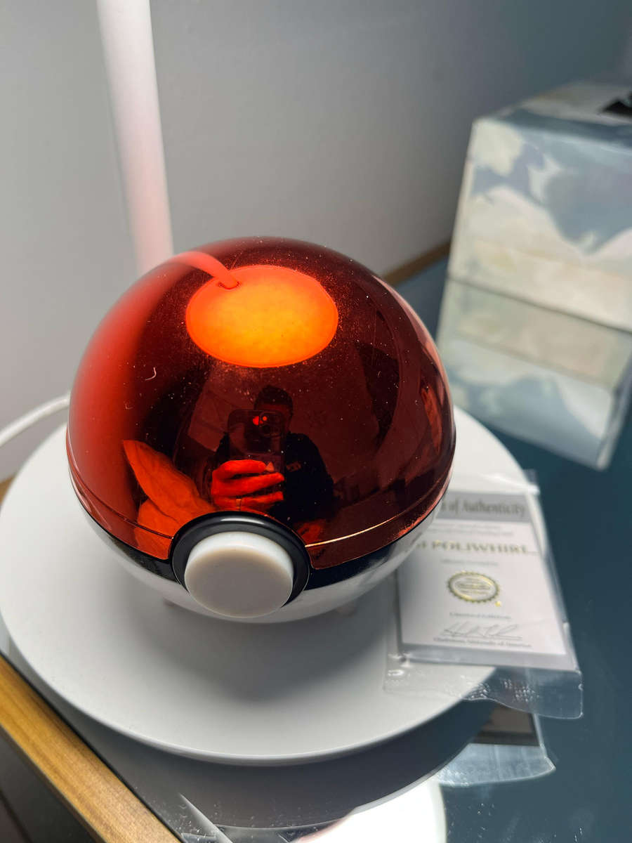 Pokemon Poliwhirl 23k Gold Plated Burger King 1999 Special Edition with COA