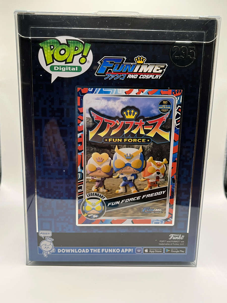 Limited Edition Funko Pop! Fun Force Freddy NFT RELEASE / 2000