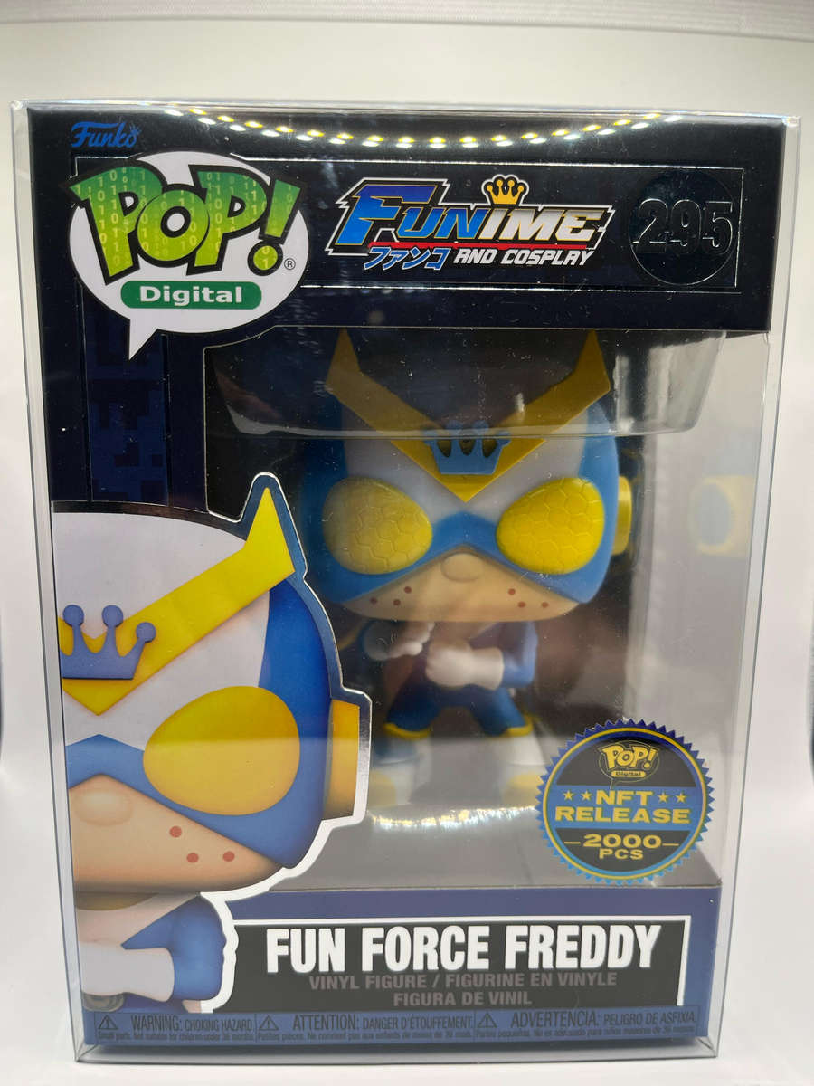 Limited Edition Funko Pop! Fun Force Freddy NFT RELEASE / 2000
