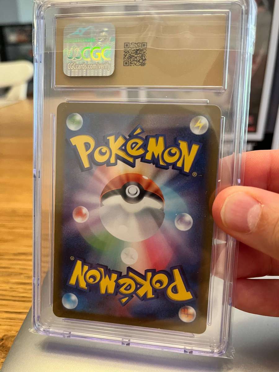 CGC 10 PRISTINE Japanese Pikachu 014/071 Dark Phantasma s10a Pokemon Card