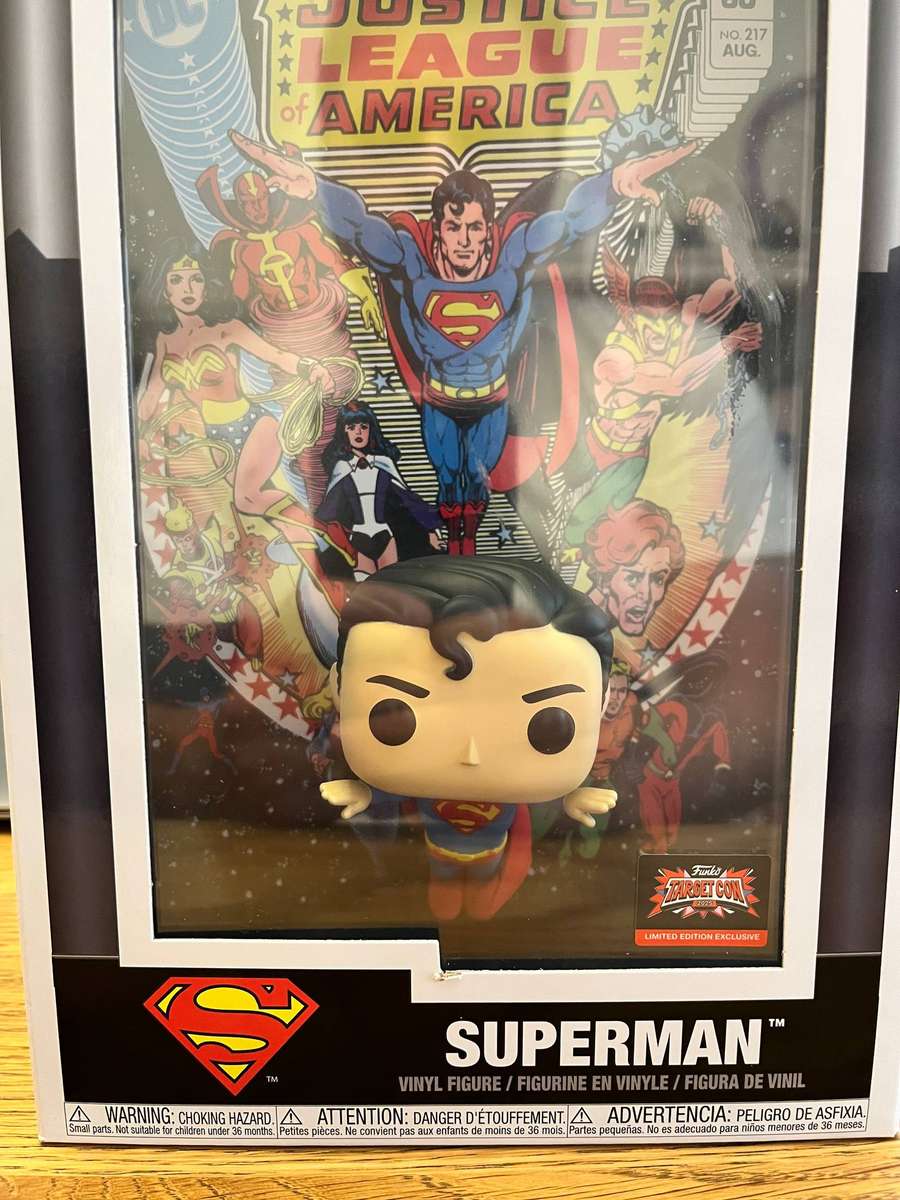 Funko POP! Comic Cover: DC Justice League of America Superman Bobblehead #19