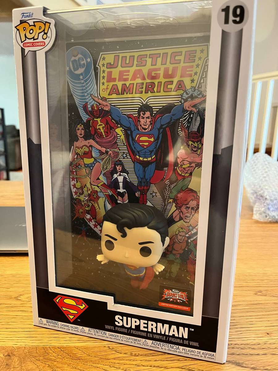 Funko POP! Comic Cover: DC Justice League of America Superman Bobblehead #19