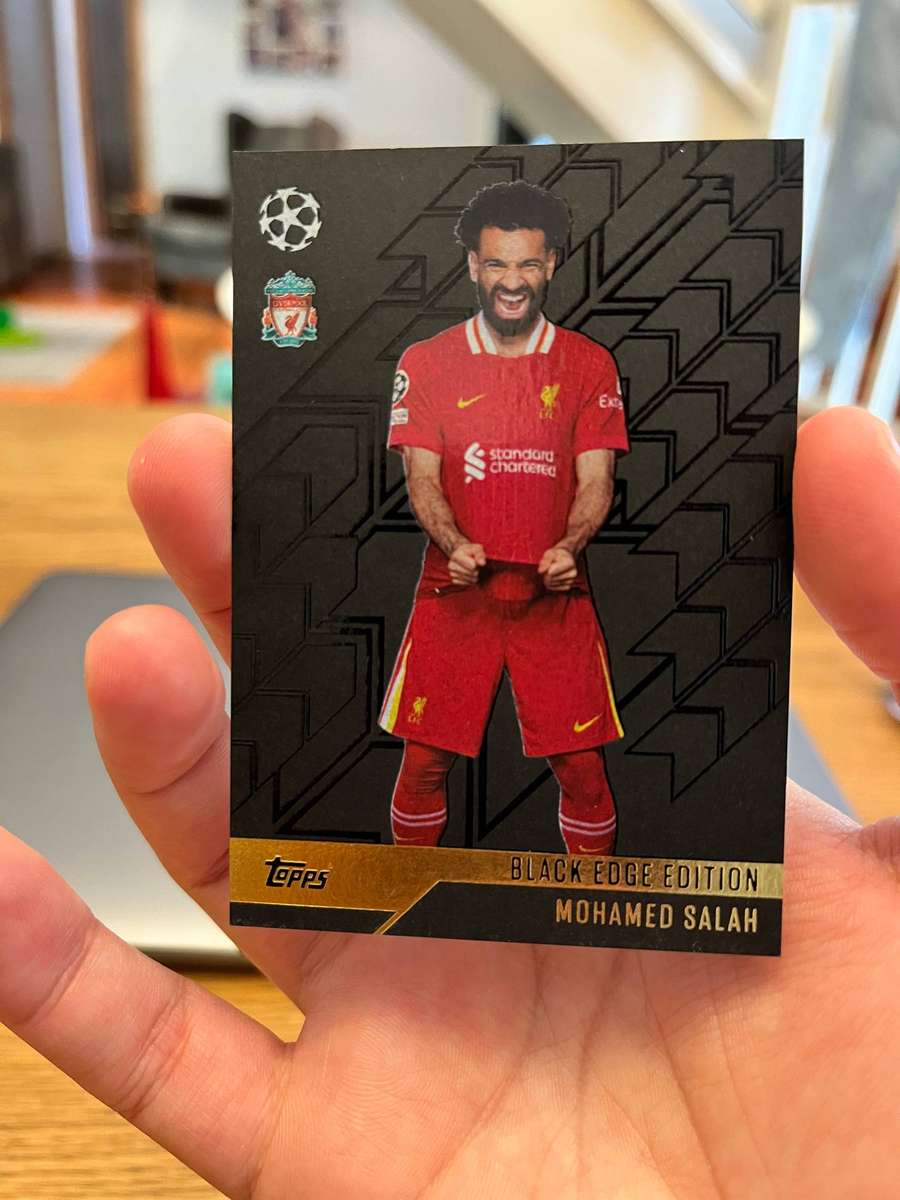 Topps 2025/2026 BLACK EDGE EDITION MOHAMED SALAH  #BE9