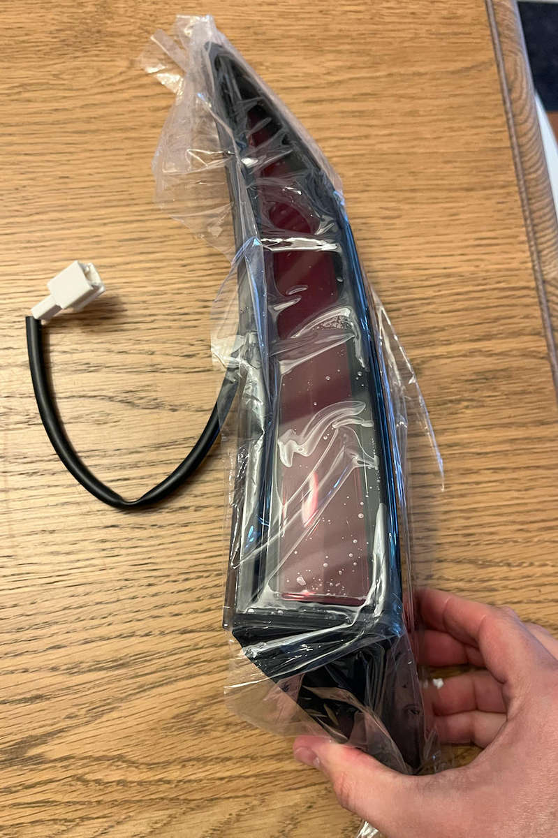 Honda Civic Smoke LED Full Tail Light Assembly for 2016 - 2020