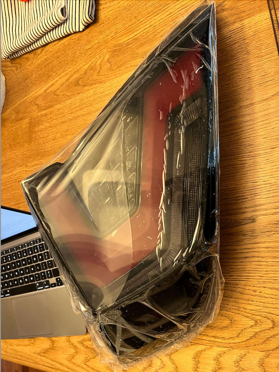 Honda Civic Smoke LED Full Tail Light Assembly for 2016 - 2020